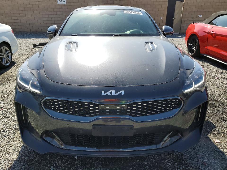 2022 Kia Stinger VIN KNAE55LC9N6105146 COPART salvage auction — REAR END, Salvage Title, sold $11,600 on 2026-08-05 (photo 5)