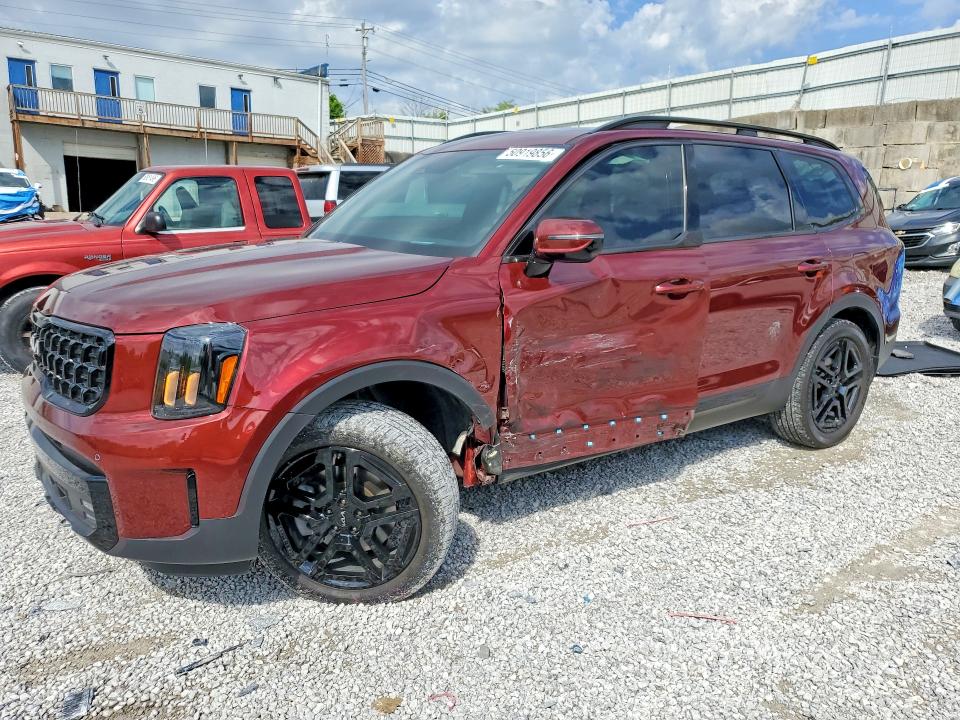 2024 Kia Telluride VIN 5XYP5DGC6RG515227 COPART salvage auction — SIDE, Ky - Cert Of Title-Salvage, sold $16,700 on 2026-07-24 (photo 1)