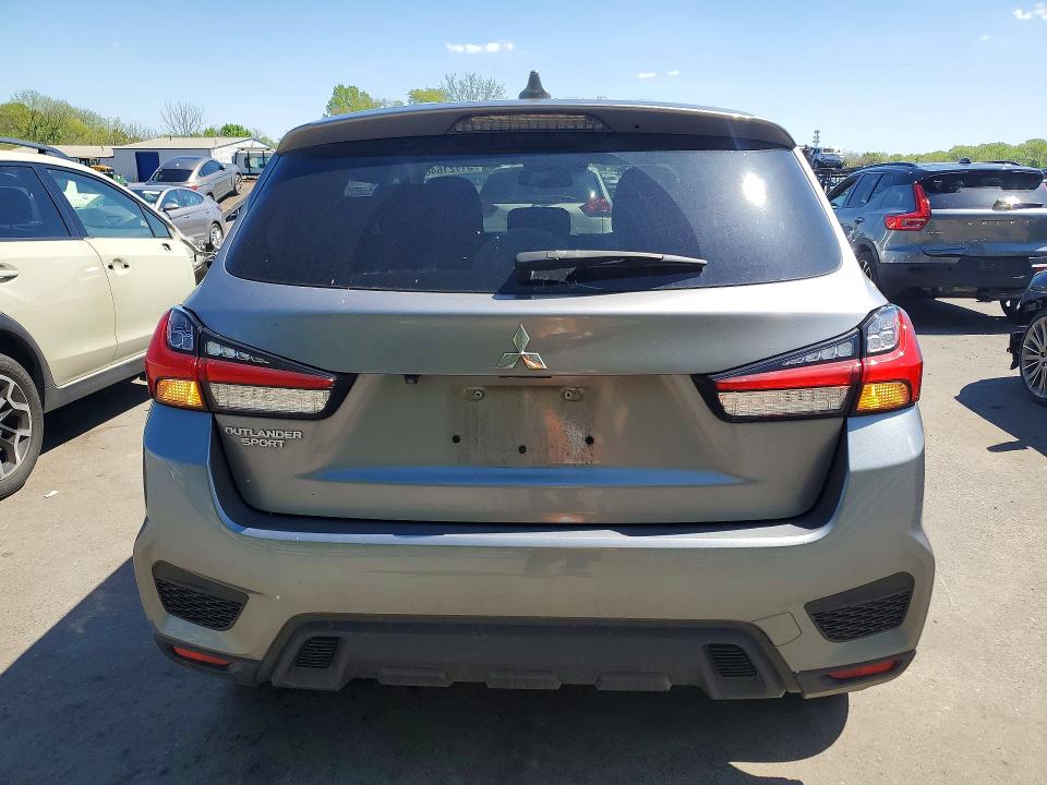 2021 Mitsubishi Outlander VIN JA4APUAU0MU007063 COPART salvage auction — SIDE, NJ - CERT OF TITLE-SALVAGE, sold $4,000 on 2026-07-02 (photo 6)