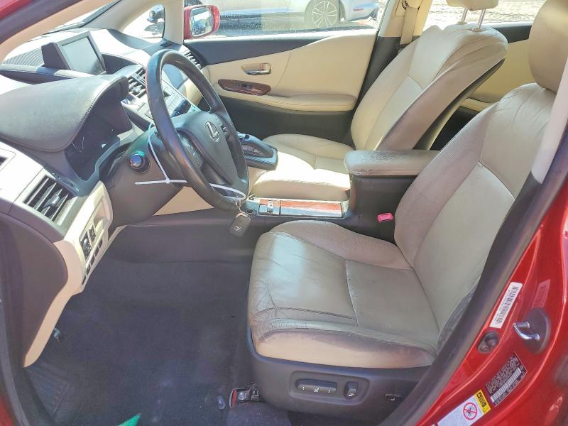 2011 Lexus Hs 250h VIN JTHBB1BA0B2045816 COPART salvage auction — FRONT END, Fl - Certificate Of Title (P), sold $900 on 2026-07-28 (photo 7)