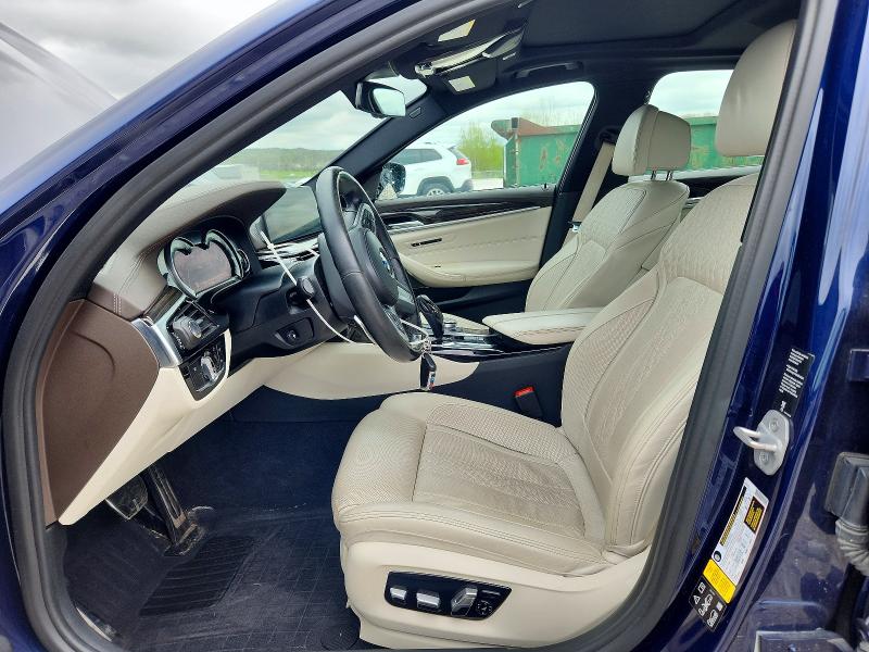 2018 BMW 5 series VIN WBAJA7C58JWA73178 COPART salvage auction — SIDE, MI - CERTIFICATE OF TITLE, sold $8,400 on 2026-07-02 (photo 7)