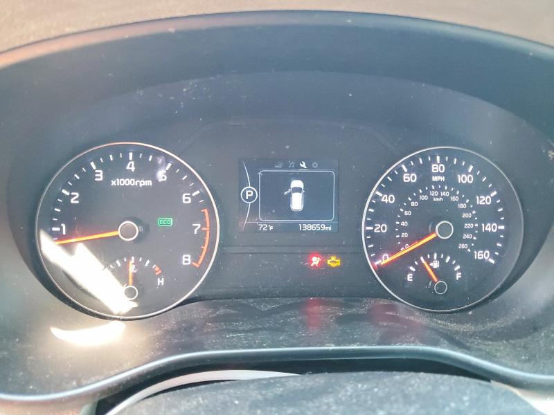 2019 Kia Sportage VIN KNDPM3AC0K7545414 COPART salvage auction — FRONT END, Sc - Cert Of Title-Salvage, sold $2,600 on 2026-07-30 (photo 9)