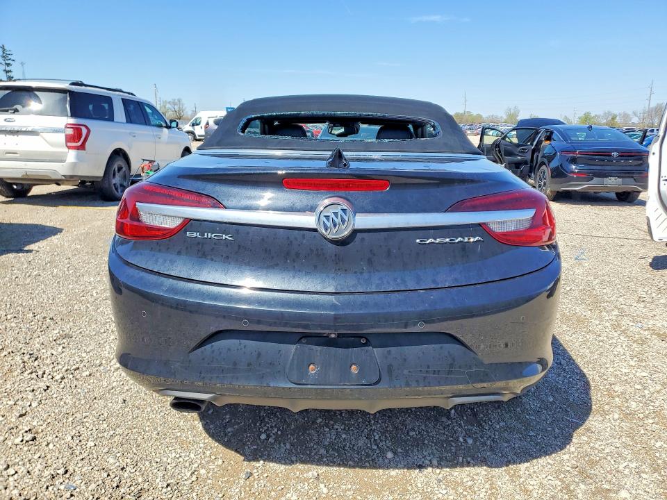 2016 Buick Cascada VIN W04WT3N50GG136423 COPART salvage auction — HAIL, Ia - Cert Of Title-Salvage Title, sold $3,050 on 2026-07-08 (photo 6)