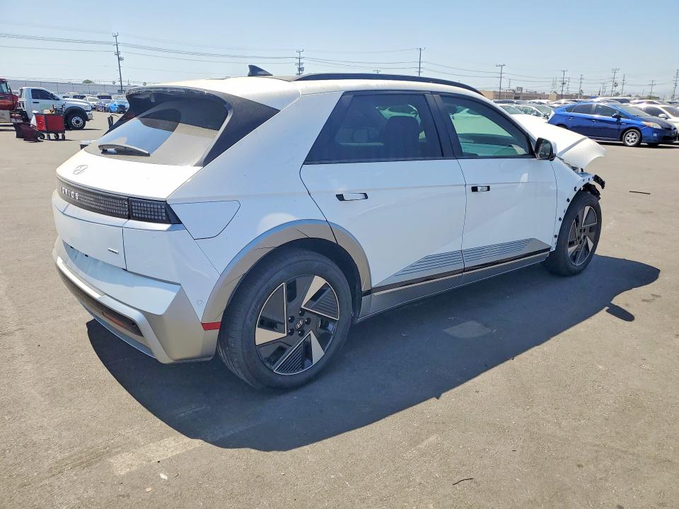 2025 Hyundai Ioniq VIN 7YAKRDDC5SY024852 COPART salvage auction — FRONT END, Ca - Salvage Certificate, sold $9,400 on 2026-07-15 (photo 3)