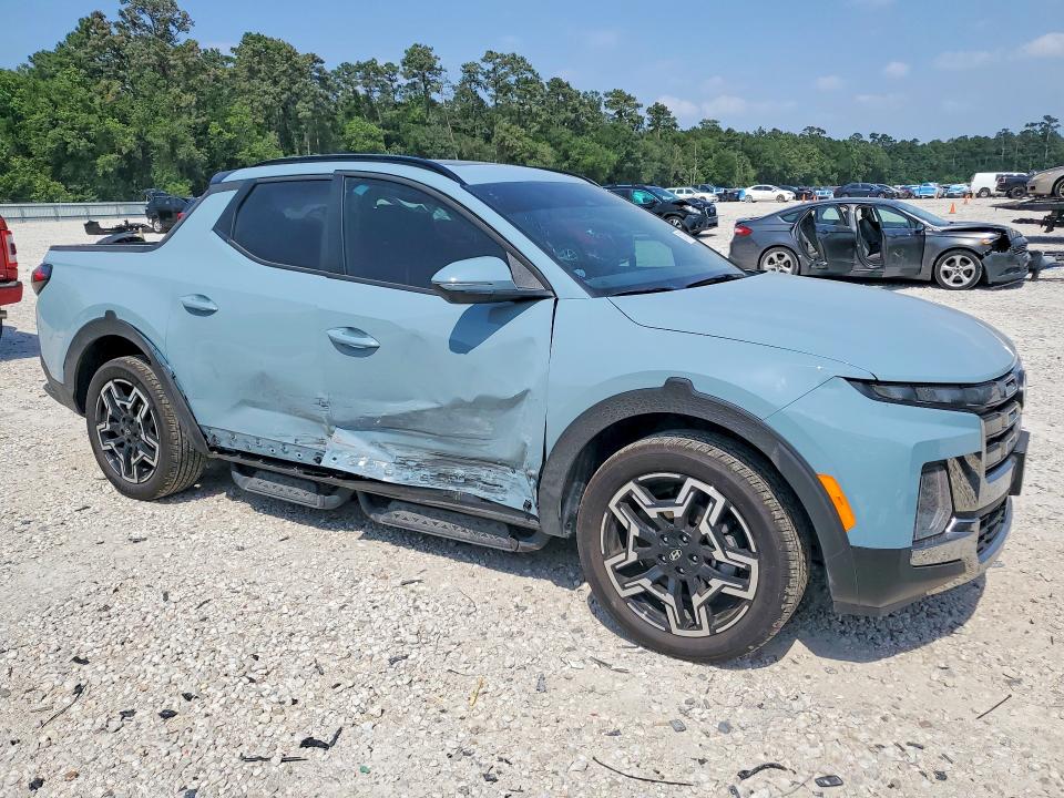 2026 Hyundai Santa cruz VIN 5NTJEDDF8TH163113 COPART salvage auction — SIDE, Tx - Certificate Of Title, sold $17,200 on 2026-07-07 (photo 4)