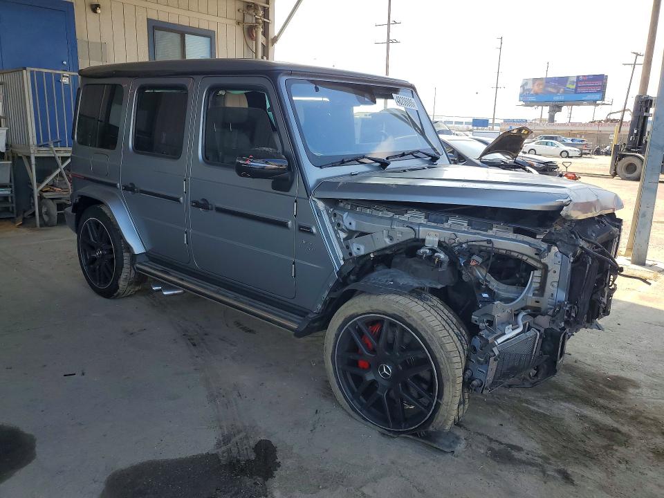 2020 Mercedes-benz G-klasse VIN W1NYC7HJ9LX355608 COPART salvage auction — FRONT END, Ca - Salvage Certificate, sold $68,000 on 2026-07-02 (photo 4)