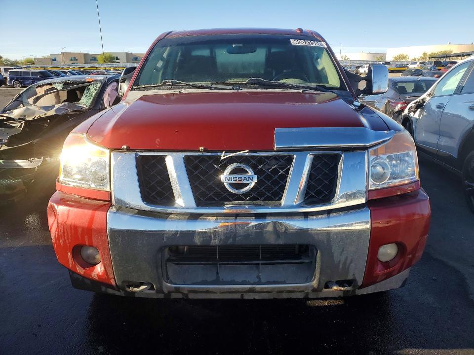 2014 Nissan TITAN VIN 1N6AA0EC1EN501815 COPART salvage auction — FRONT END, Az - Certificate Of Title, sold $850 on 2026-07-08 (photo 5)