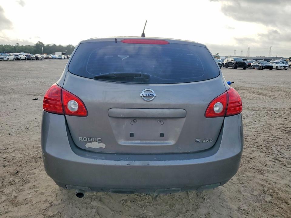 2009 Nissan Rogue sport VIN JN8AS58V09W447924 COPART salvage auction — FRONT END, TX - SALVAGE VEHICLE TITLE (P), sold $525 on 2026-07-31 (photo 6)