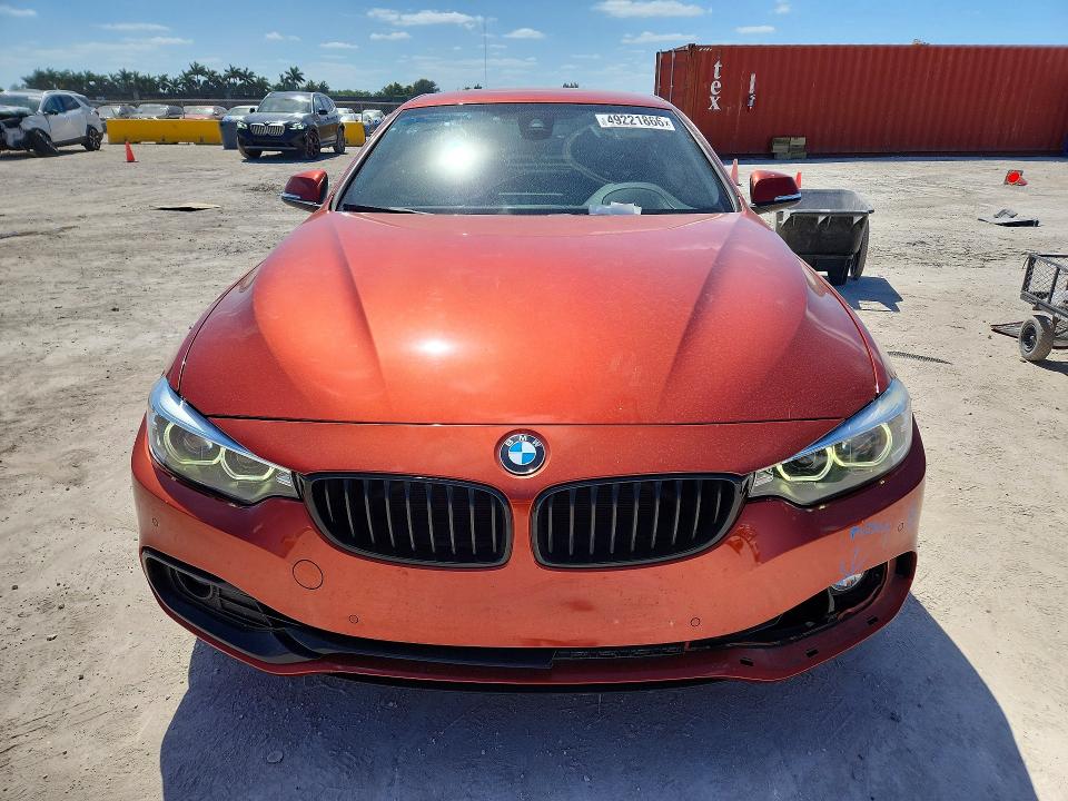2020 BMW 4er VIN WBA4Z1C01L5P60323 COPART salvage auction — REAR END, Fl - Certificate Of Destruction, sold $5,600 on 2026-08-10 (photo 5)