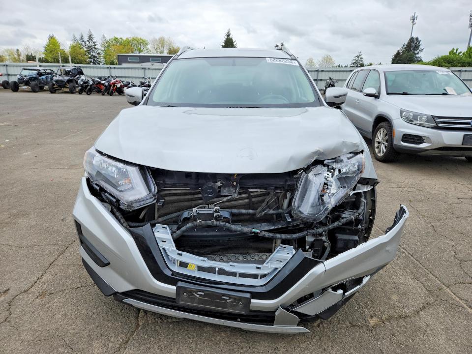 2018 Nissan Rogue VIN KNMAT2MV4JP585297 COPART salvage auction — FRONT END, Or - Salvage Title Certificate, sold $1,800 on 2026-07-20 (photo 5)