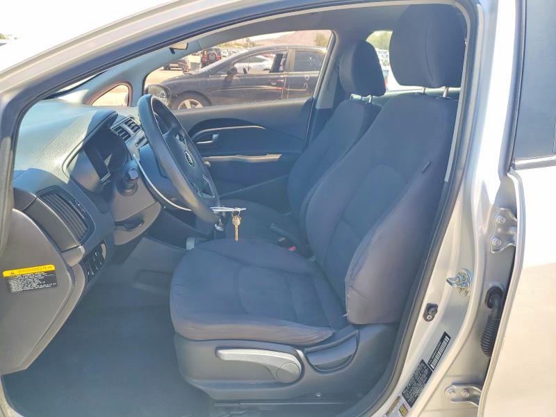 2013 Kia Rio VIN KNADM5A37D6295643 COPART salvage auction — REAR END, Nv - Salvage Title, sold $950 on 2026-07-07 (photo 7)