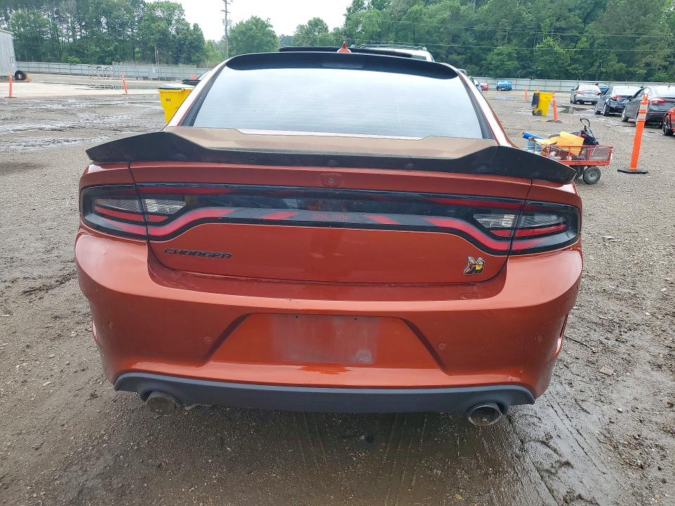 2023 Dodge Charger VIN 2C3CDXGJ6PH523848 COPART salvage auction — FRONT END, Salvage Title, sold $8,300 on 2026-07-28 (photo 6)