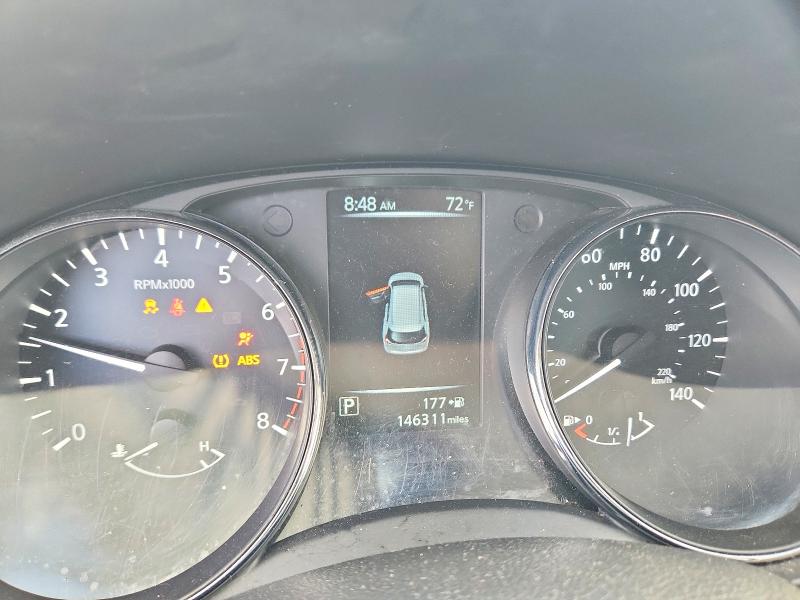 2017 Nissan Rogue VIN 5N1AT2MV9HC745736 COPART salvage auction — FRONT END, Id - Salvage Certificate Of Title, sold $1,150 on 2026-07-02 (photo 9)