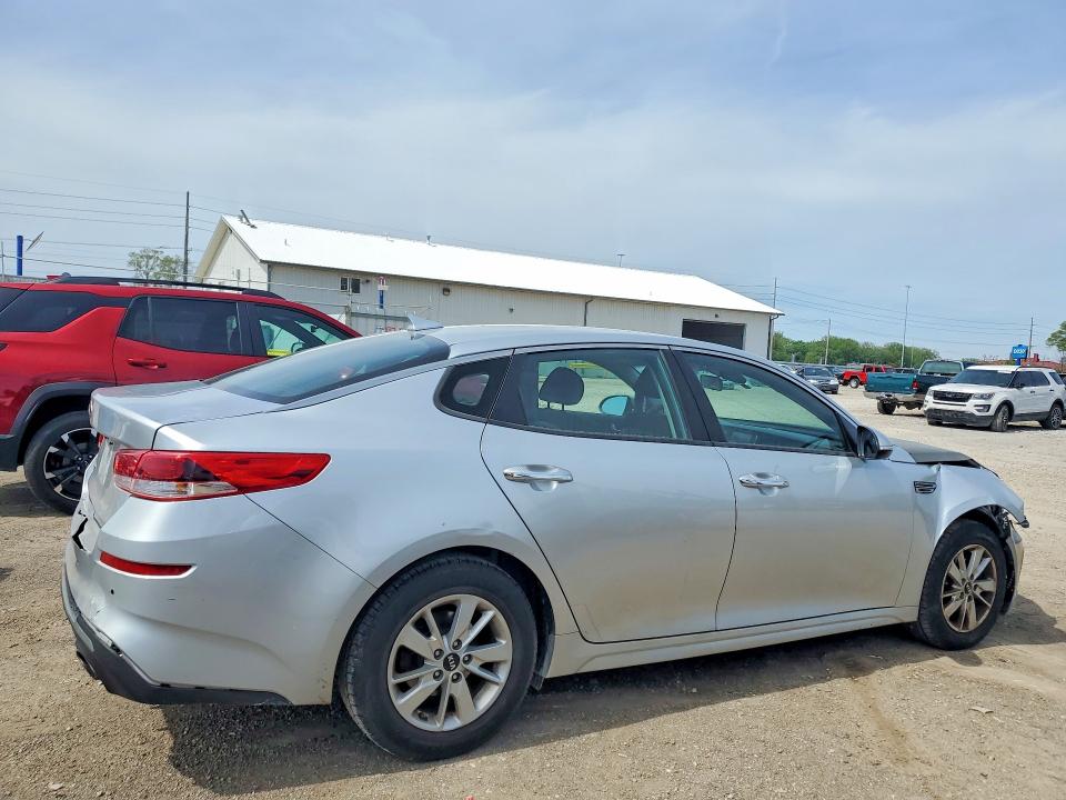 2019 Kia Optima VIN 5XXGT4L3XKG275816 COPART salvage auction — FRONT END, Ia - Salvage W/Salvage History, sold $1,500 on 2026-07-06 (photo 3)