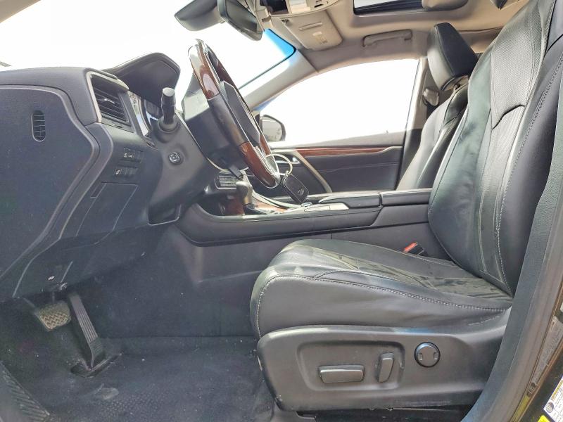 2018 Lexus Rx VIN JTJGZKCA7J2006627 COPART salvage auction — REAR END, Ca - Salvage Certificate, sold $10,000 on 2026-07-06 (photo 7)