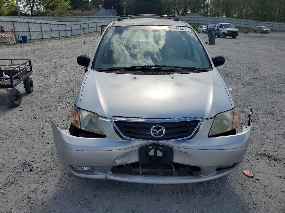 2001 Mazda Mpv VIN JM3LW28Y510212225 COPART salvage auction — FRONT END, Nc - Salvage Certificate Of Title, sold $575 on 2026-07-29 (photo 5)
