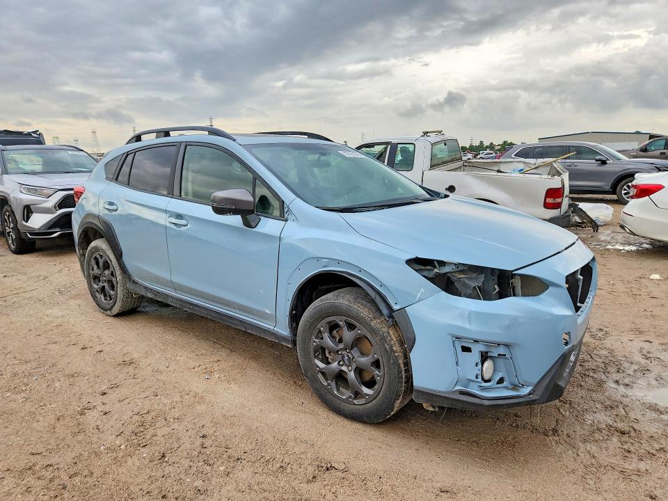 2021 Subaru Xv VIN JF2GTHSCXMH256828 COPART salvage auction — FRONT END, Tx - Cert Of Title-Rebuilt Salvage, sold $2,950 on 2026-07-09 (photo 4)