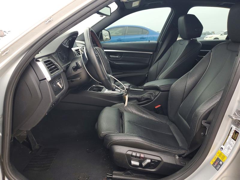2017 BMW 3er VIN WBA8E1C51HK895142 COPART salvage auction — REAR END, Tx - Certificate Of Title, sold $6,800 on 2026-07-09 (photo 7)