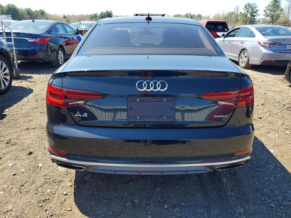 2019 Audi A4 VIN WAUENAF46KN001695 COPART salvage auction — FRONT END, Md - Cert Of Salvage > 75% Damage, sold $8,200 on 2026-07-27 (photo 6)