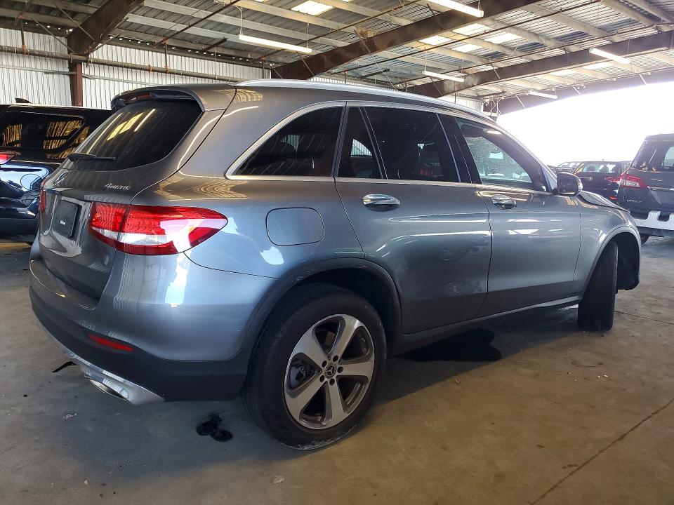 2019 Mercedes-benz Glc VIN WDC0G4KB5KV185633 COPART salvage auction — FRONT END, CA, sold $3,950 on 2026-07-16 (photo 3)