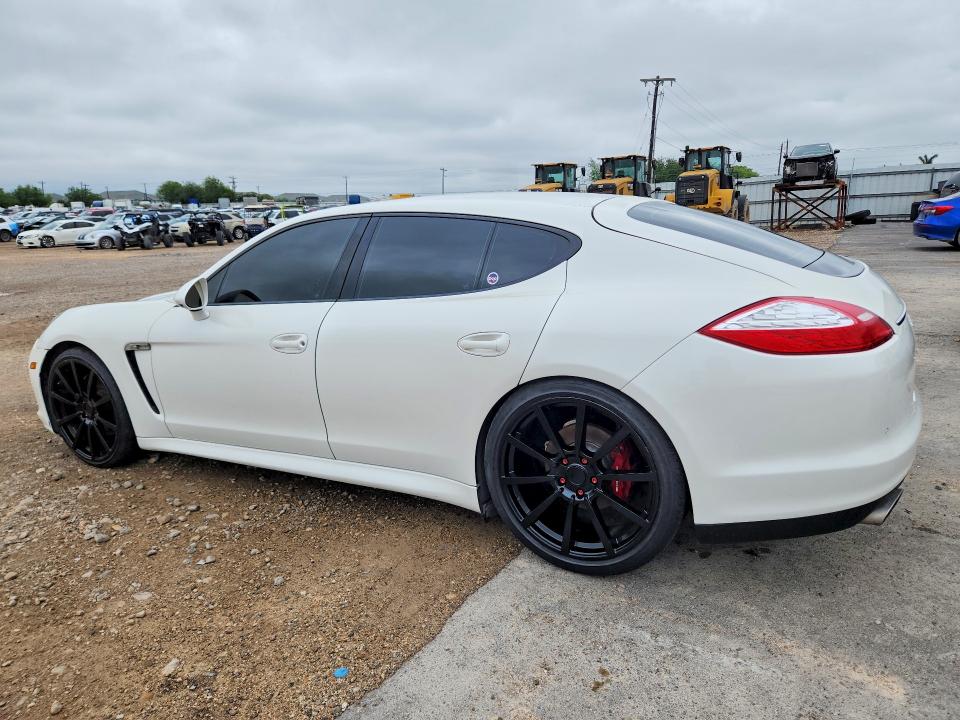 2011 Porsche Panamera VIN WP0AA2A74BL011156 COPART salvage auction — DAMAGE HISTORY, Tx - Cert Of Title-Rebuilt Salvage, sold $5,000 on 2026-07-27 (photo 2)