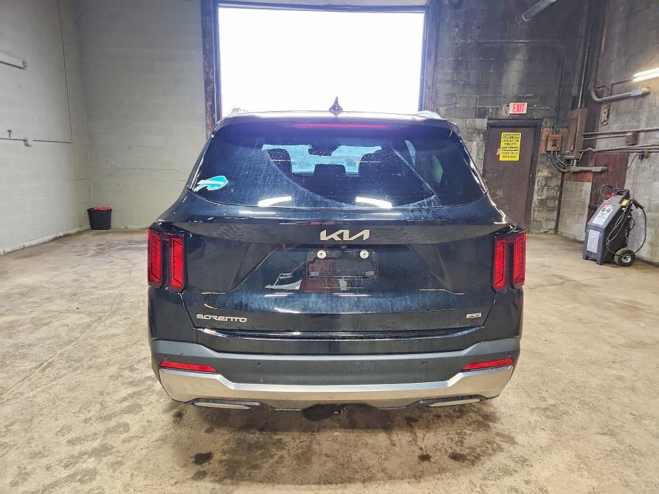 2025 Kia Sorento VIN 5XYRLDJC5SG331068 COPART salvage auction — FRONT END, Ny - Mv-907A Salvage Certificate, sold $9,200 on 2026-07-20 (photo 6)
