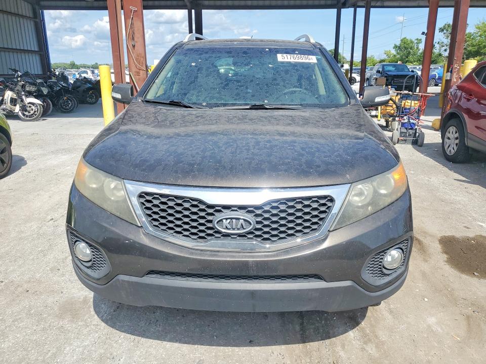 2012 Kia Sorento VIN 5XYKU4A21CG203336 COPART salvage auction — FRONT END, Salvage Title, sold $1,850 on 2026-07-17 (photo 5)