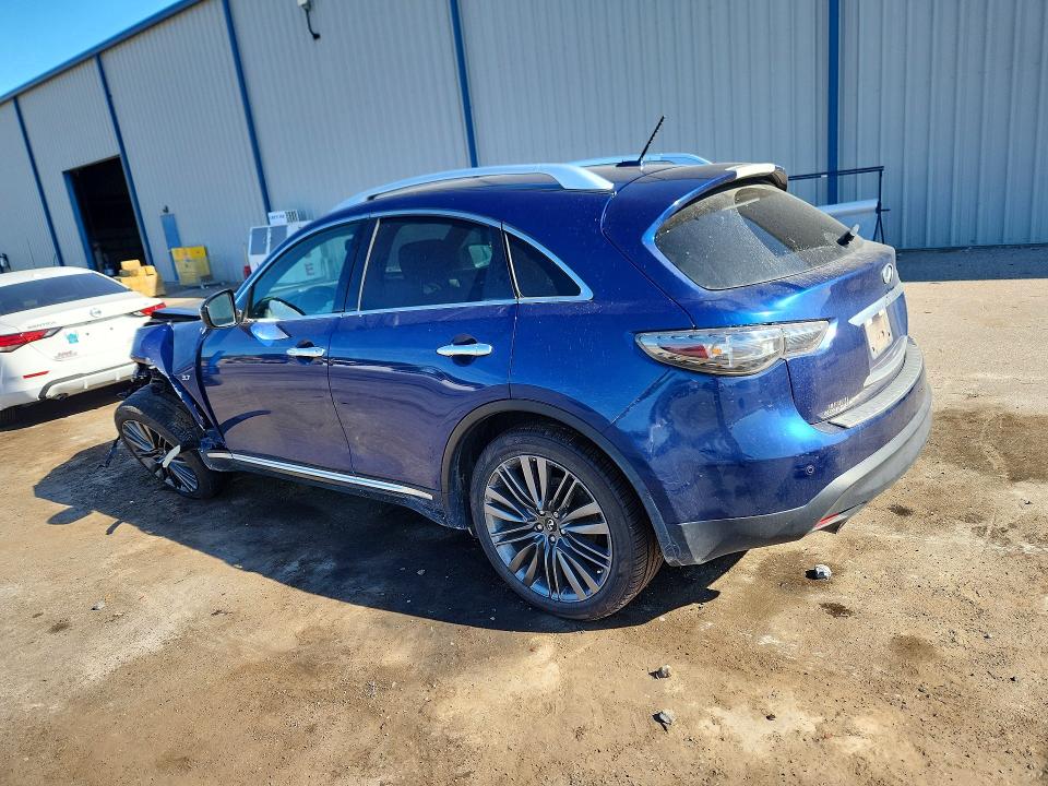 2017 Infiniti Qx70 VIN JN8CS1MU7HM140761 COPART salvage auction — FRONT END, Fl - Cert Of Title Slvg Rebuildable, sold $625 on 2026-07-08 (photo 2)