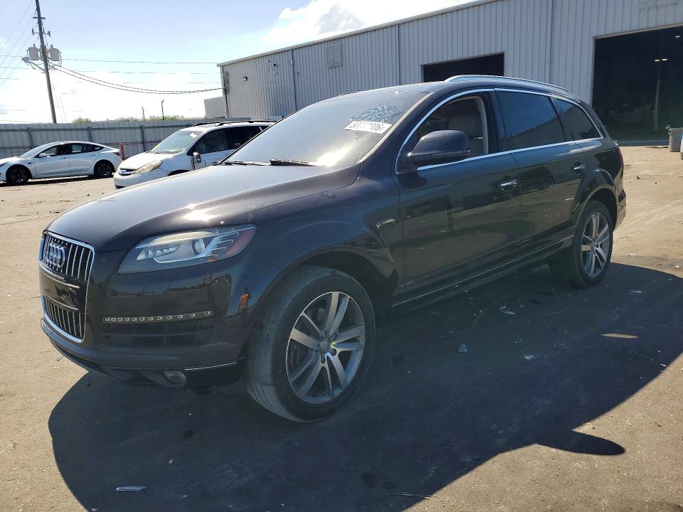 2014 Audi Q7 VIN WA1LGAFEXED003368 COPART salvage auction — REAR END, Salvage Title, sold $3,700 on 2026-07-20 (photo 1)