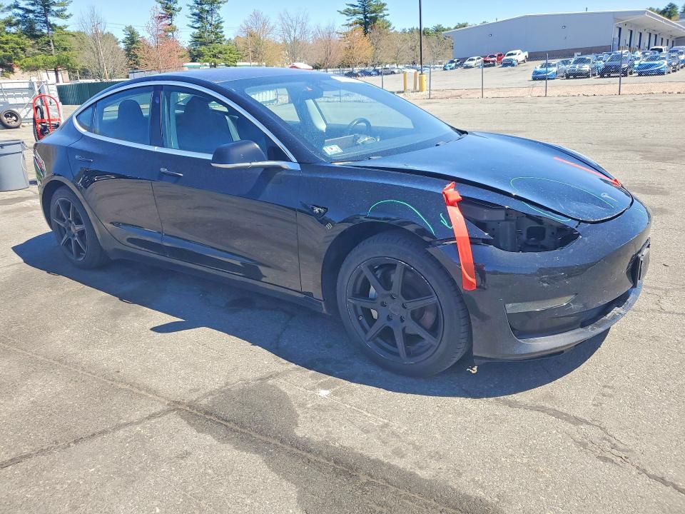 2018 Tesla Model 3 VIN 5YJ3E1EA7JF023476 COPART salvage auction — FRONT END, Salvage Title, sold $1,400 on 2026-07-28 (photo 4)