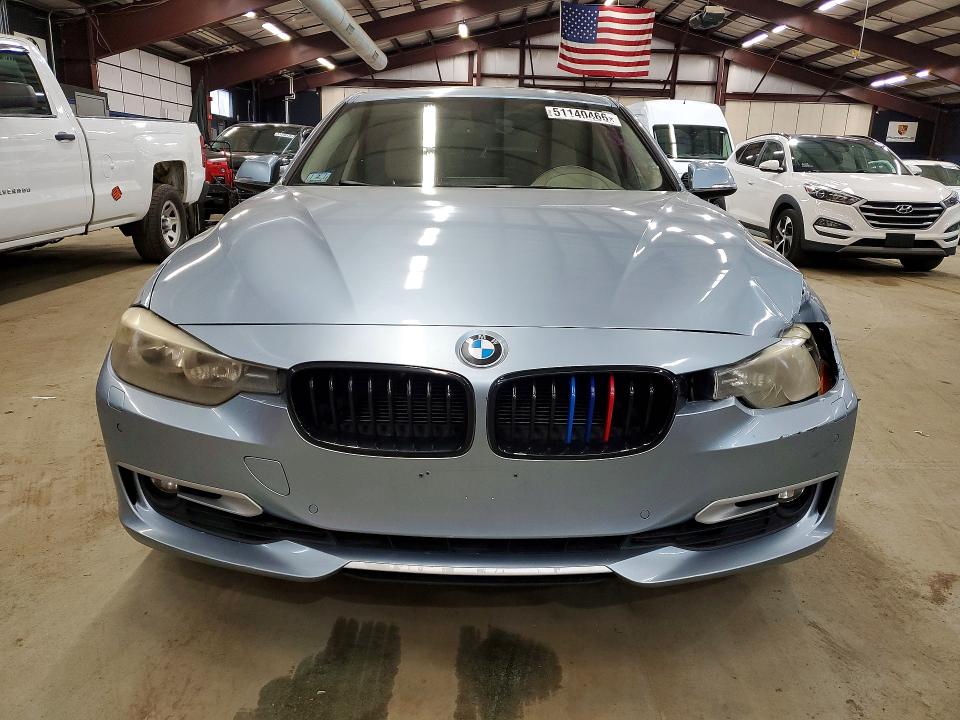 2013 BMW 3 series VIN WBA3A5C58DJ461829 COPART salvage auction — FRONT END, Ma - Certificate Of Title, sold $2,100 on 2026-07-16 (photo 5)