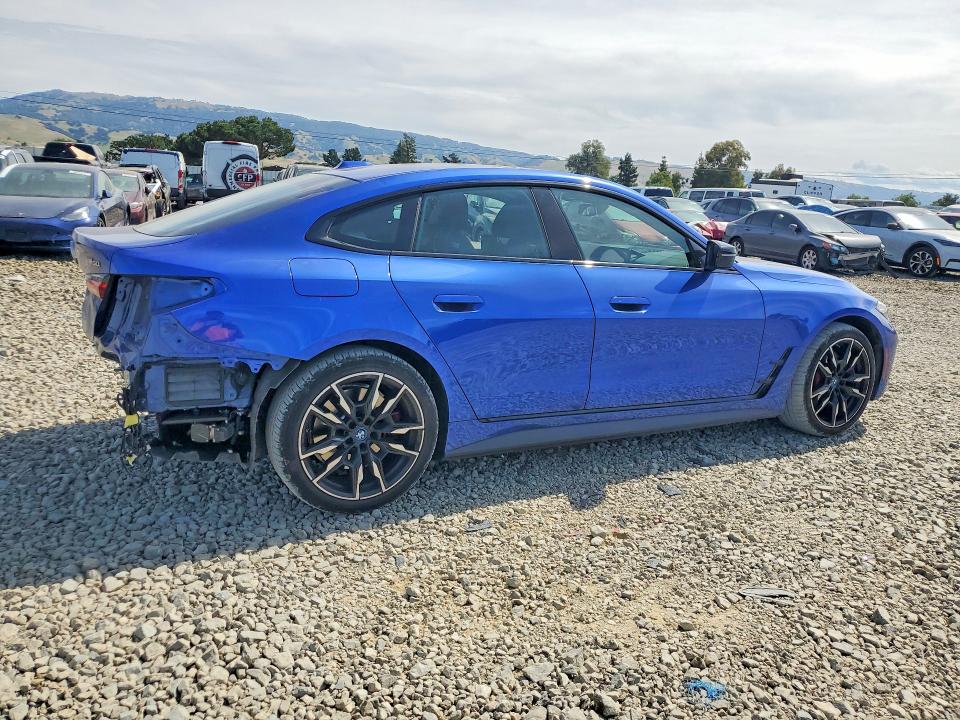2024 BMW I4 VIN WBY33AW00RFT26519 COPART salvage auction — REAR END, Ca - Salvage Certificate, sold $27,000 on 2026-07-02 (photo 3)