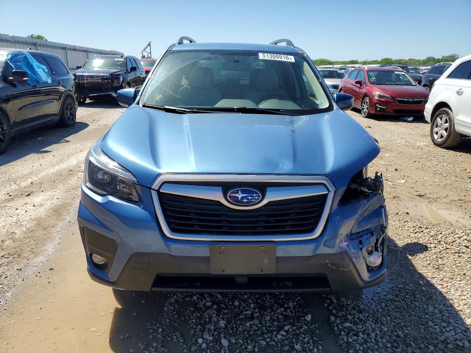 2021 Subaru Forester VIN JF2SKAJC1MH410350 COPART salvage auction — FRONT END, Mo - Salvage Certificate Of Title, sold $6,700 on 2026-07-07 (photo 5)
