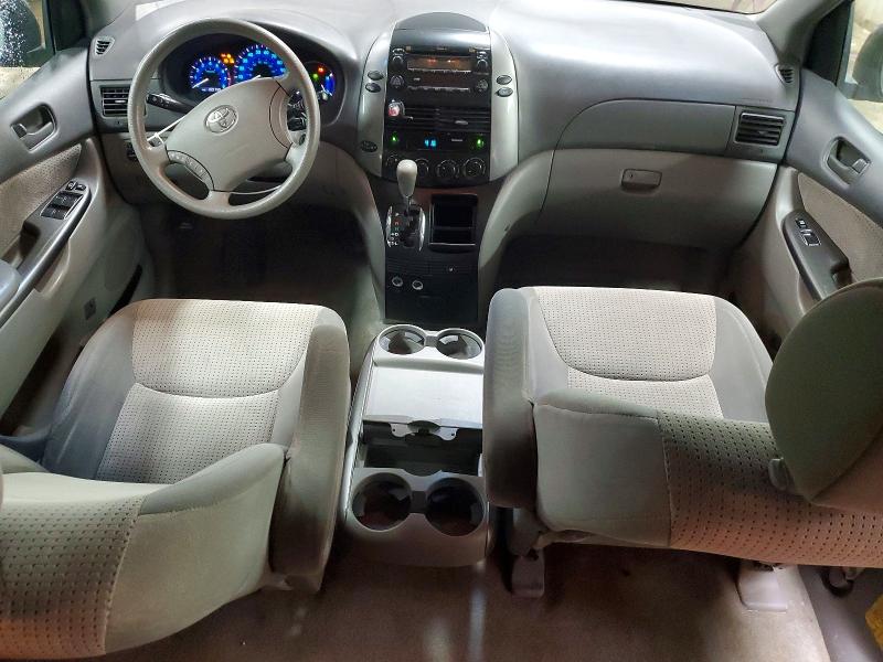 2007 Toyota Sienna VIN 5TDZK23C07S021103 COPART salvage auction — FRONT END, Ia - Cert Of Title-Salvage Title, sold $425 on 2026-07-23 (photo 8)