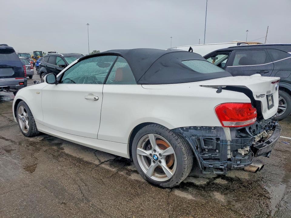 2013 BMW 1er VIN WBAUN1C54DVR00891 COPART salvage auction — REAR END, Oh - Cert Of Title-Salvage, sold $800 on 2026-07-17 (photo 2)
