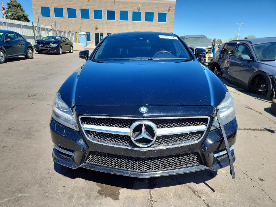 2013 Mercedes-benz Cls-klasse VIN WDDLJ9BBXDA064484 COPART salvage auction — FRONT END, Co - Public - Salvage Title, sold $2,750 on 2026-07-29 (photo 5)