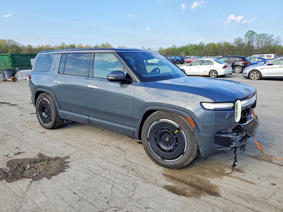 2025 Rivian R1s VIN 7PDSGBBA5SN051899 COPART salvage auction — FRONT END, Pa - Certificate Of Salvage, sold $17,200 on 2026-07-02 (photo 4)