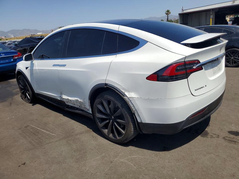 2017 Tesla Model x VIN 5YJXCDE28HF066767 COPART salvage auction — SIDE, Ca - Salvage Certificate, sold $7,000 on 2026-07-08 (photo 2)