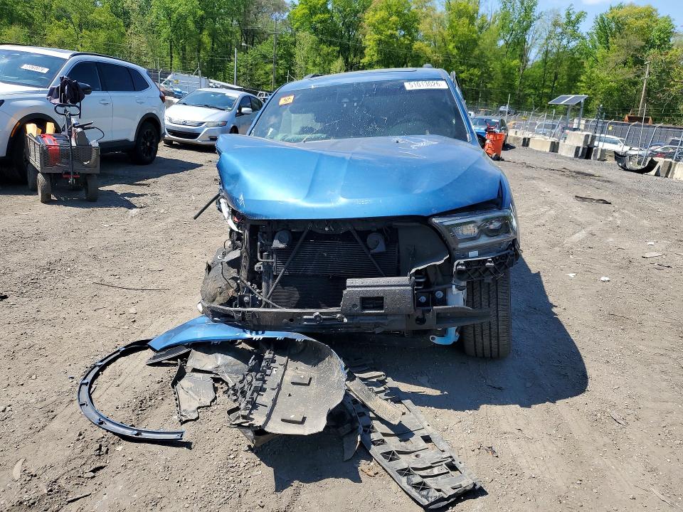 2024 Dodge Durango VIN 1C4RDJDG0RC119199 COPART salvage auction — FRONT END, Md - Cert Of Salvage > 75% Damage, sold $625 on 2026-07-23 (photo 5)