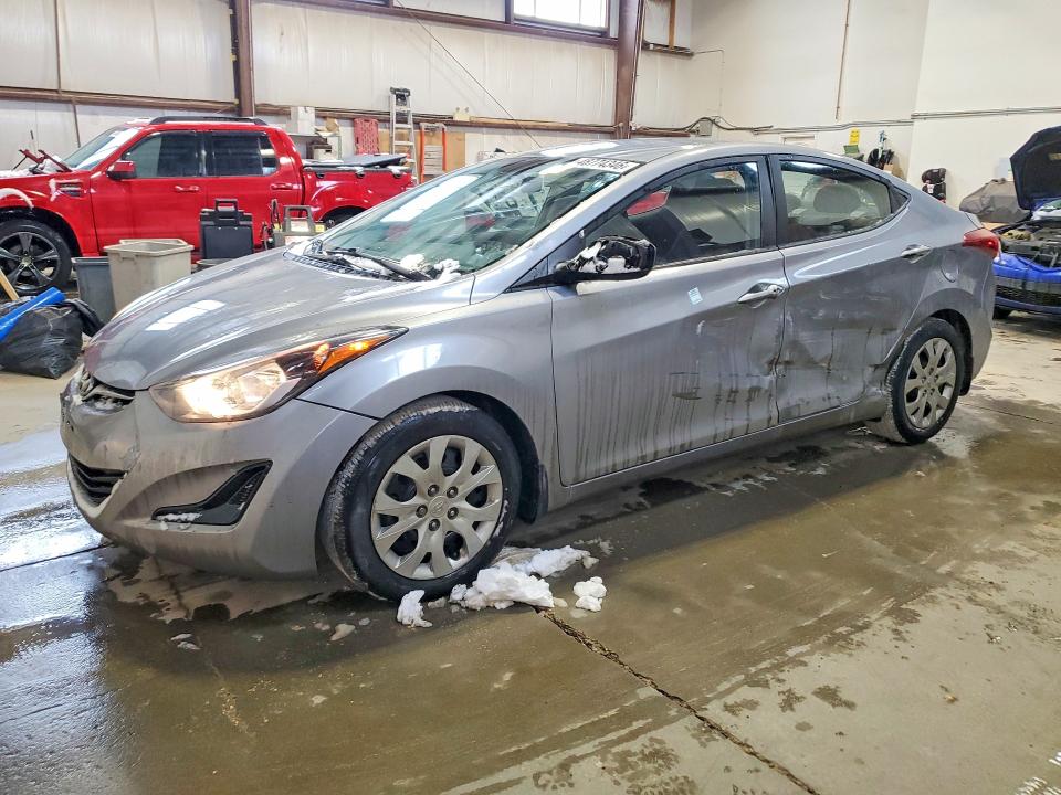 2016 Hyundai Elantra VIN 5NPDH4AE7GH697885 COPART salvage auction — SIDE, Salvage Title, sold $2,100 on 2026-07-09 (photo 1)