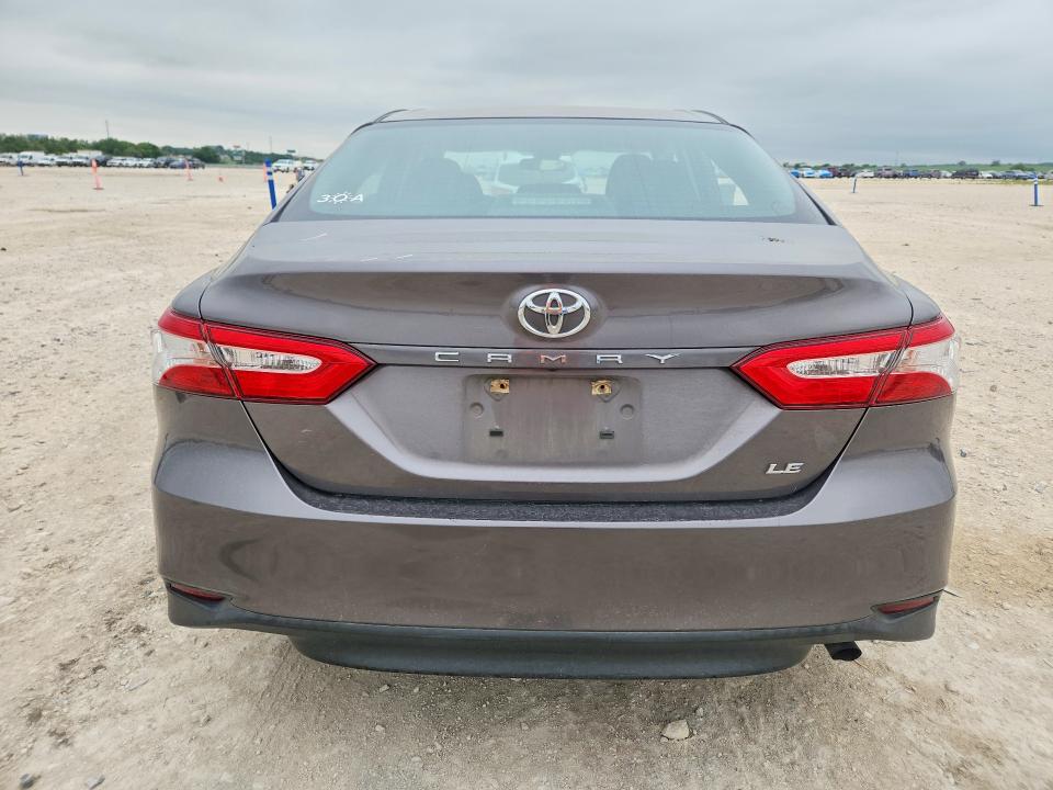 2018 Toyota Camry VIN 4T1B11HK6JU026769 COPART salvage auction — SIDE, Tx - Salvage Vehicle Title, sold $5,900 on 2026-07-09 (photo 6)