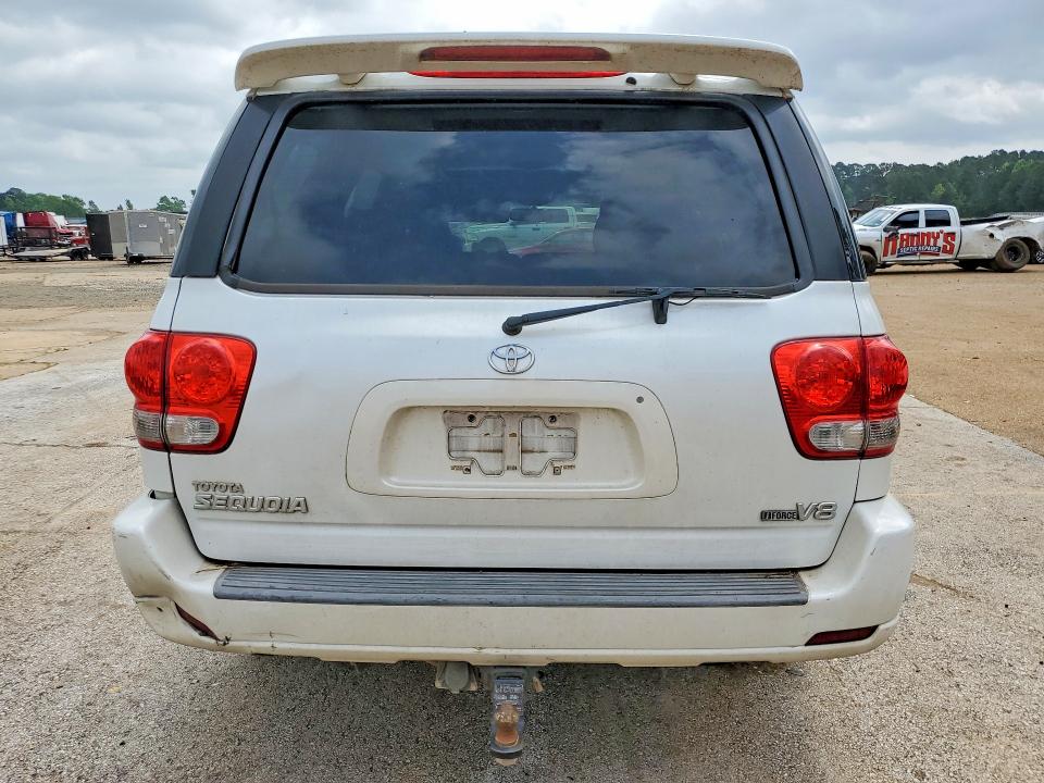 2007 Toyota Sequoia VIN 5TDZT38A67S292192 COPART salvage auction — FRONT END, TX - CERT OF TITLE-REBUILT SALVAGE, sold $1,500 on 2026-07-20 (photo 6)