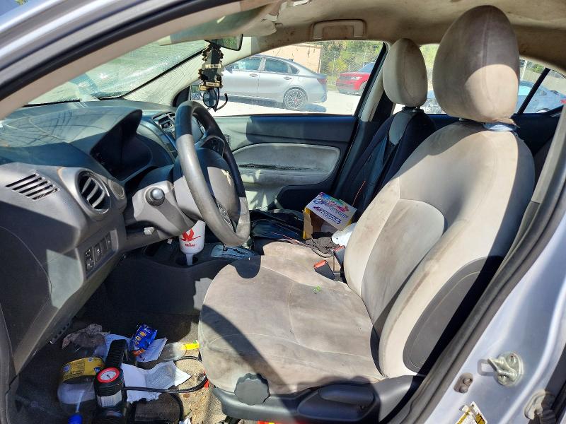 2021 Mitsubishi Mirage VIN ML32FUFJ6MHF03723 COPART salvage auction — FRONT END, Fl - Certificate Of Destruction, sold $1,500 on 2026-07-15 (photo 7)