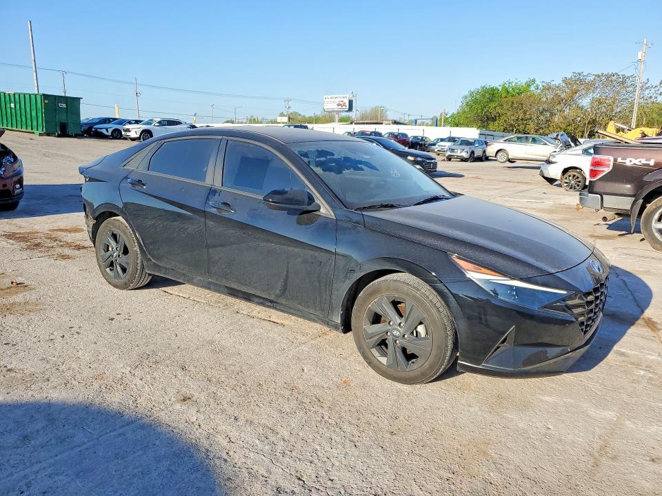 2023 Hyundai Elantra VIN KMHLM4AG9PU395282 COPART salvage auction — REAR END, OK, sold $825 on 2026-07-30 (photo 4)
