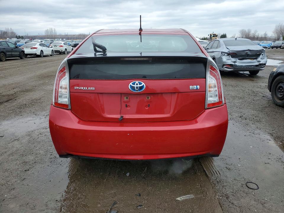 2012 Toyota Prius VIN JTDKN3DU7C1504858 COPART salvage auction — FRONT END, On - Permit No Brand - Unfit, sold $4,000 on 2026-07-16 (photo 6)