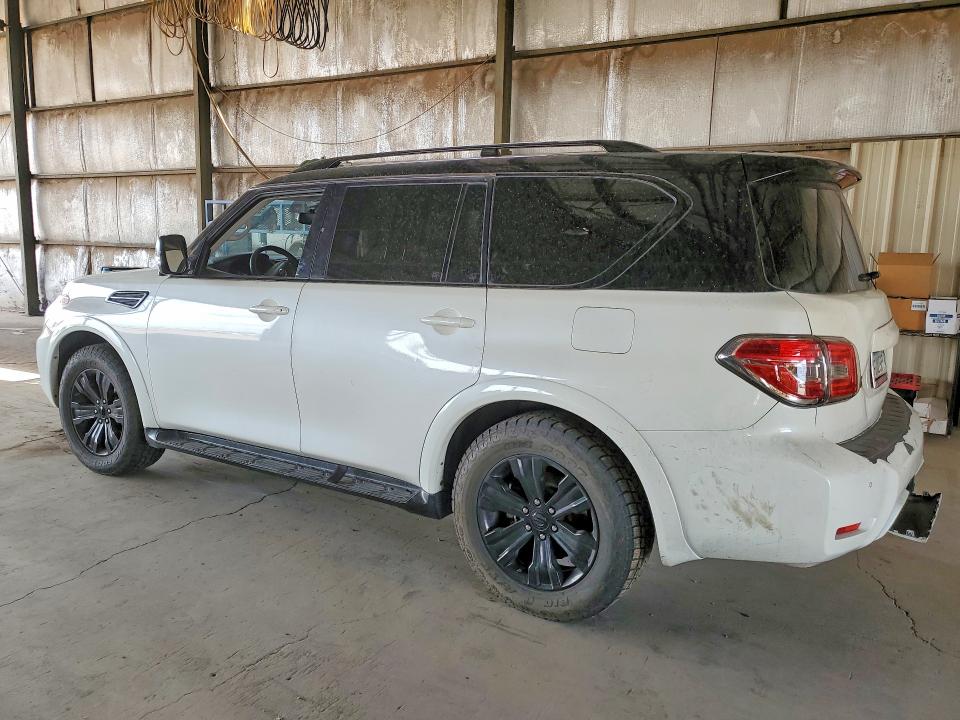 2018 Nissan Armada VIN JN8AY2ND2J9056964 COPART salvage auction — REAR END, Az - Certificate Of Title, sold $6,900 on 2026-07-08 (photo 2)