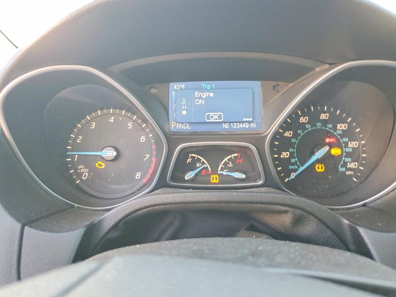 2014 Ford Focus VIN 1FADP3K20EL281483 COPART salvage auction — REAR END, Salvage Title, sold $550 on 2026-07-09 (photo 9)