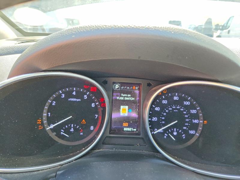 2019 Hyundai Santa fe VIN KM8SRDHF4KU304924 COPART salvage auction — SIDE, Co - Public - Salvage Title, sold $2,900 on 2026-07-20 (photo 9)