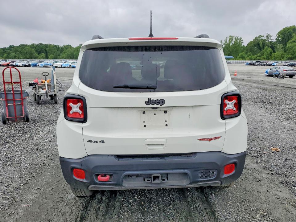 2019 Jeep Renegade VIN ZACNJBC17KPK13038 COPART salvage auction — MECHANICAL, Tn - Certificate Of Title (P), sold $4,200 on 2026-07-13 (photo 6)