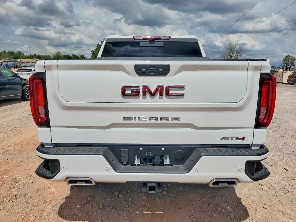 2025 GMC Sierra VIN 1GTUUEE80SZ341382 COPART salvage auction — Front End, OK - CERTIFICATE OF TITLE-JUNKED, sold $16,200 on 2026-06-11 (photo 6)
